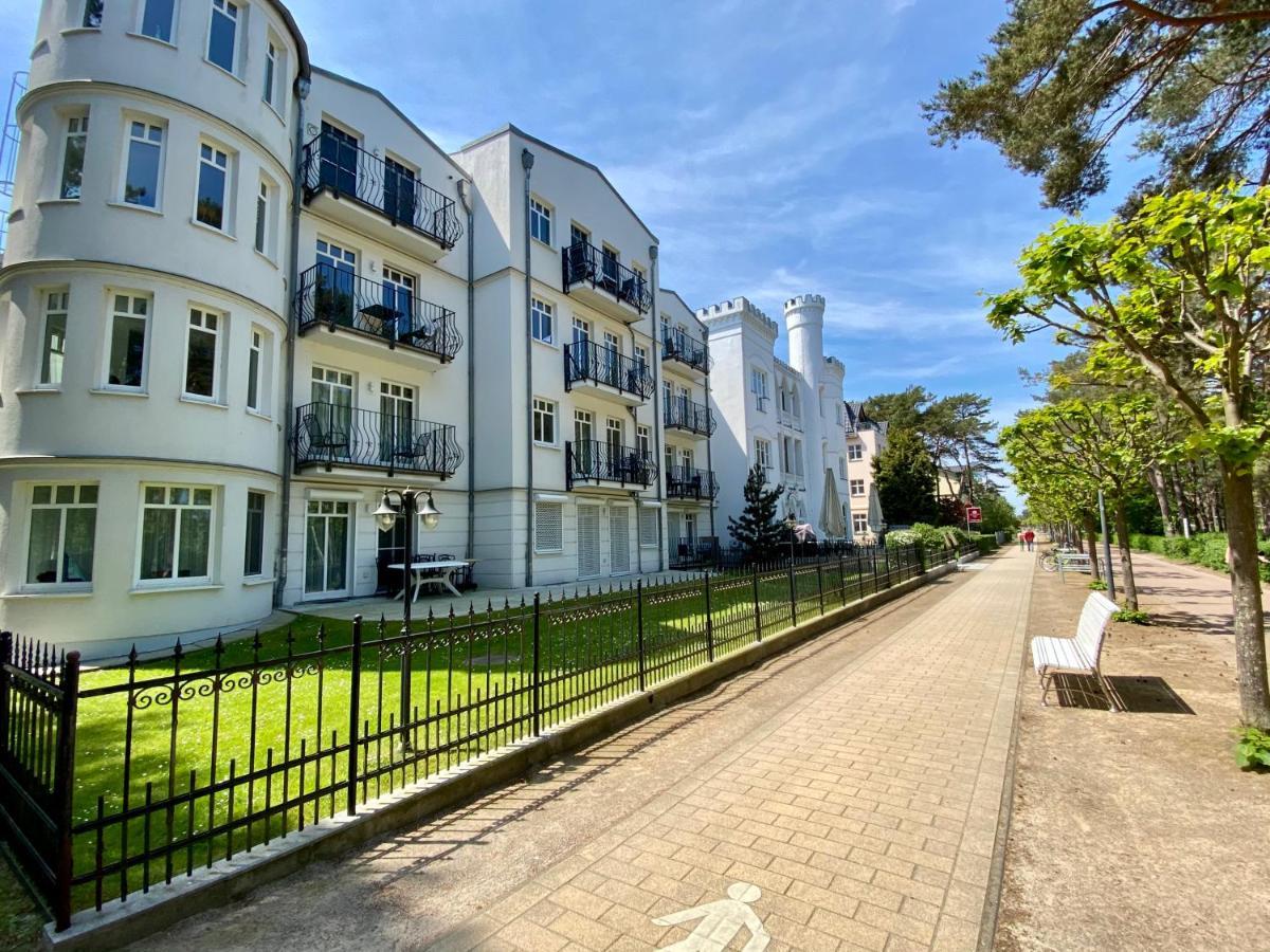 Haus Kastell - Suite Strandglueck Heringsdorf  Bagian luar foto
